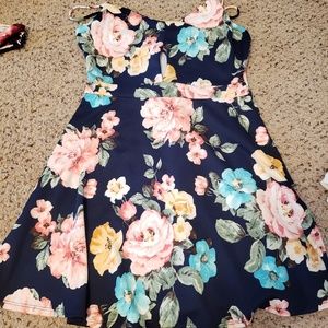 Floral Mini Dress